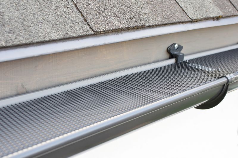 Gutter Cover on Roof Edge